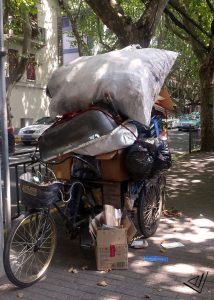 Shanghai Qindaofu tricycle collector